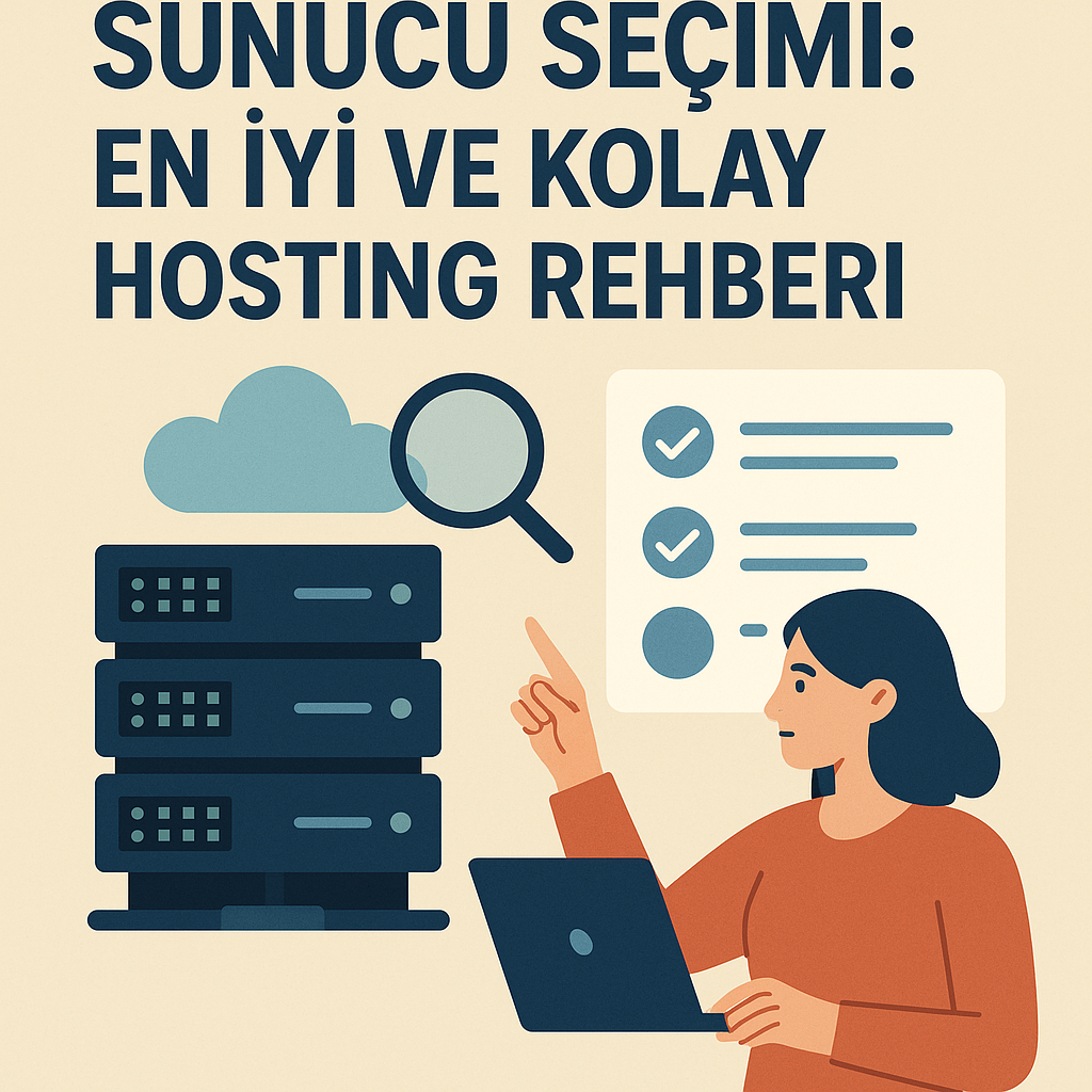 Generate a high-quality, relevant image prompt for an article about: Sunucu Seçimi: En İyi ve Kola