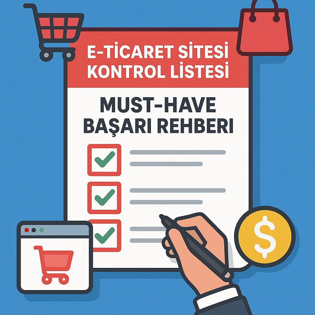 E-Ticaret Sitesi Kontrol Listesi: Must-Have Başarı Rehberi
