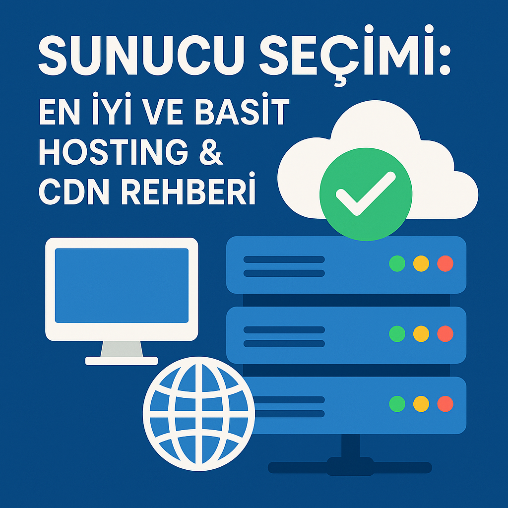 Sunucu Seçimi: En İyi ve Basit Hosting & CDN Rehberi