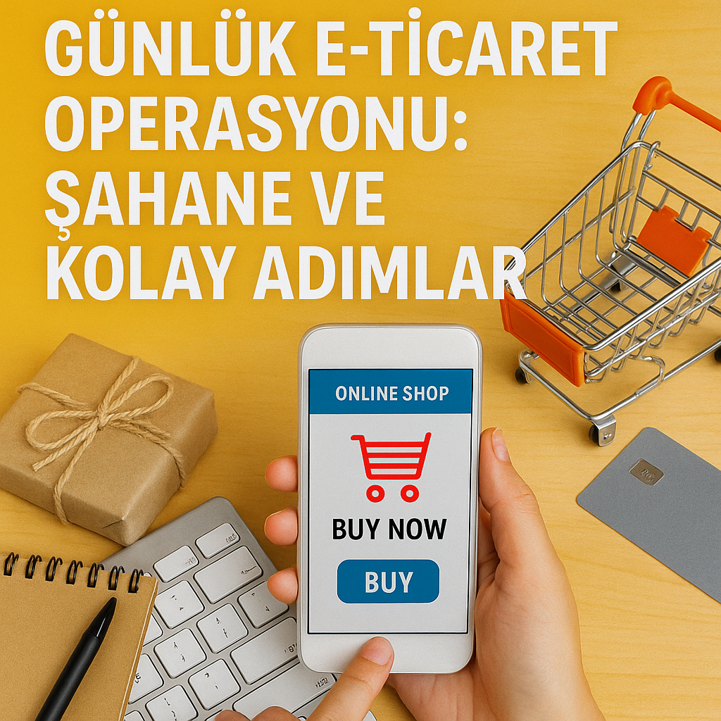 Günlük E-Ticaret Operasyonu: Stuninng ve Kolay Adımlar