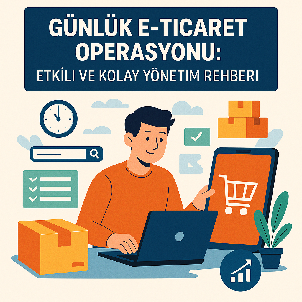 Günlük E-Ticaret Operasyonu: Etkili ve Kolay Yönetim Rehberi