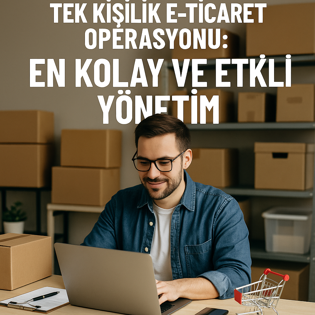 Tek Kişilik E-Ticaret Operasyonu: En Kolay ve Etkili Yönetim